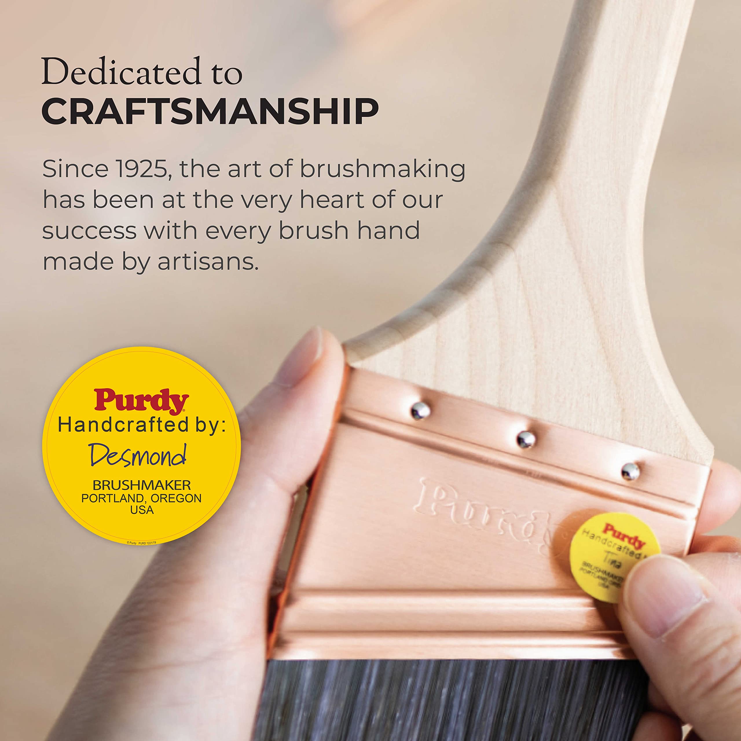 Purdy WhiteDove roller cover delivering a lint-free finish on walls