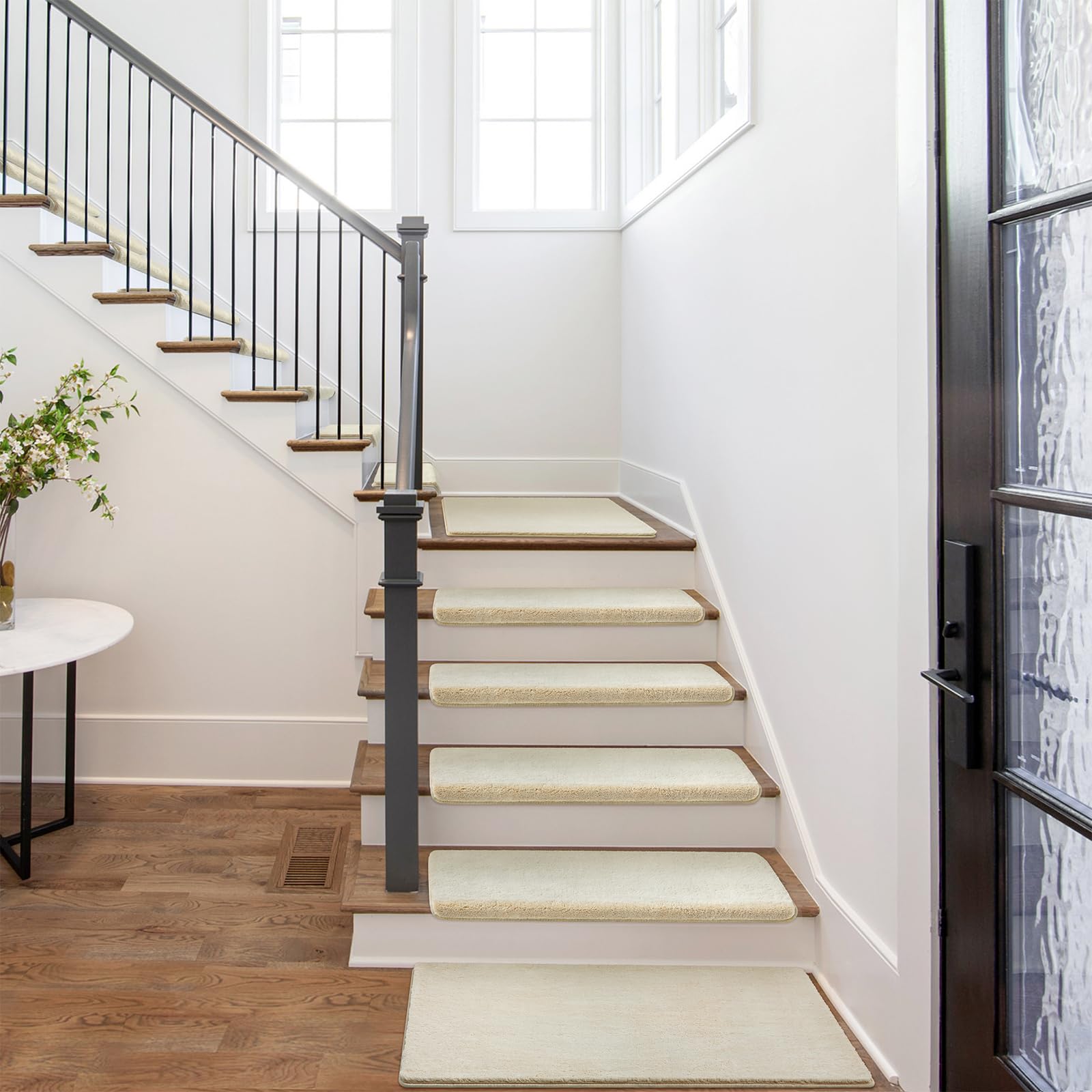 Pure Era beige 14-piece pack fits most indoor stairs