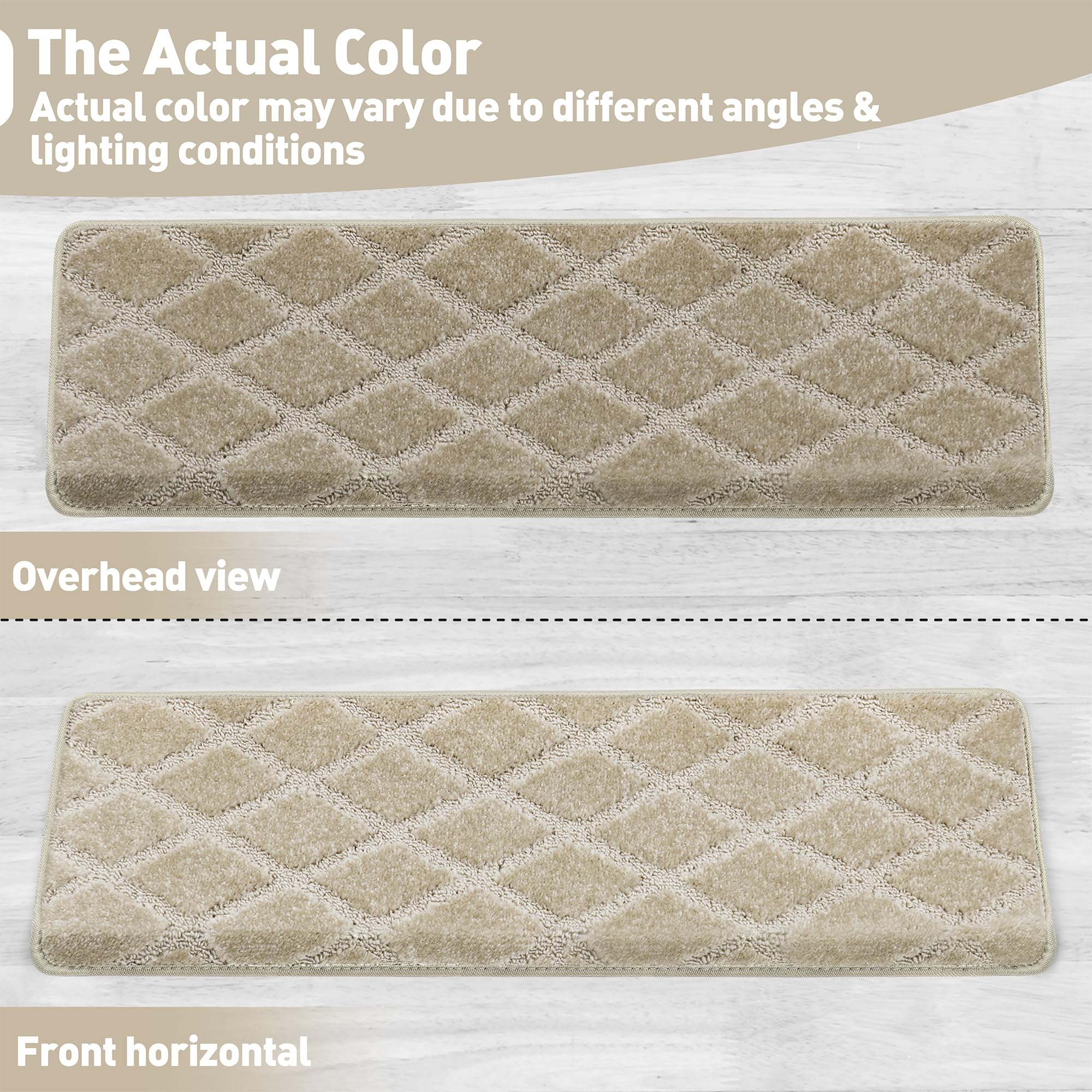 Pet-friendly Pure Era stair treads on clean wooden steps