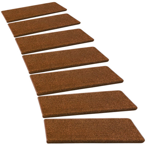PURE ERA Bullnose stair treads brown backing for safe footing