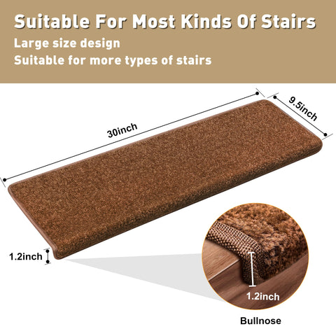 PURE ERA stair treads protect hardwood stairs from scratches