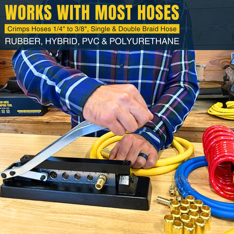Pure Ponta torch and compressor accessories support on-site crimping