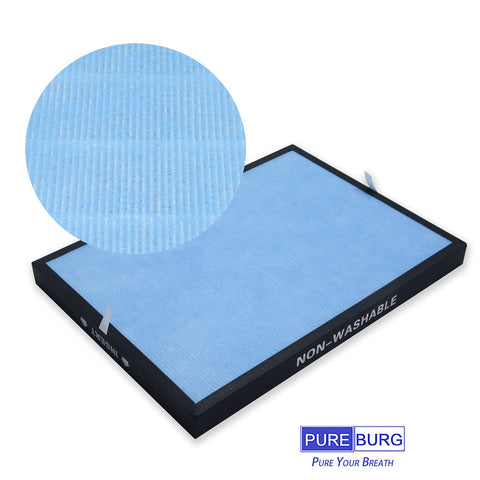 Pureburg MSA3 filter pack side view compact design fits purifiers