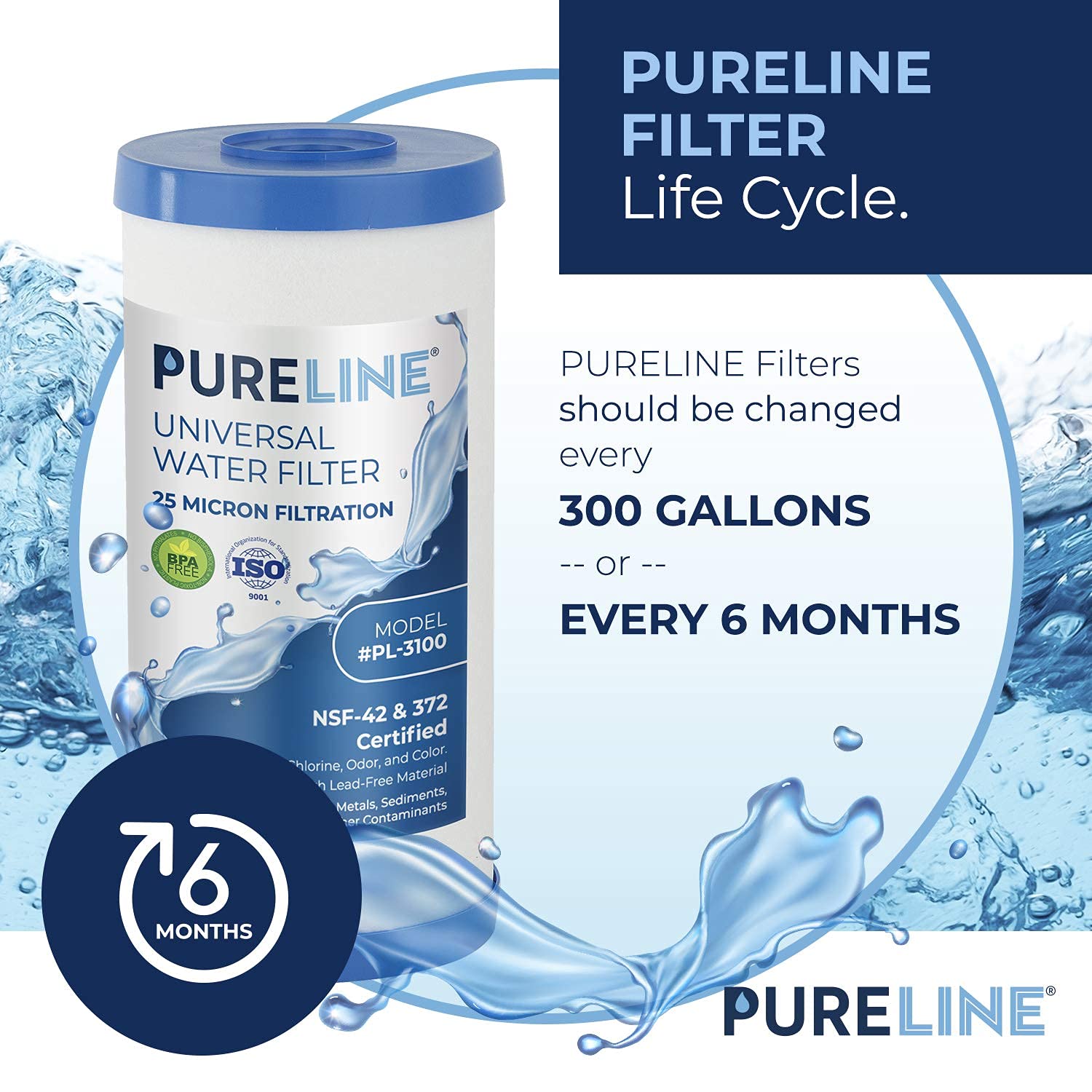 PURELINE fresh-water result evokes crisper taste at the tap.