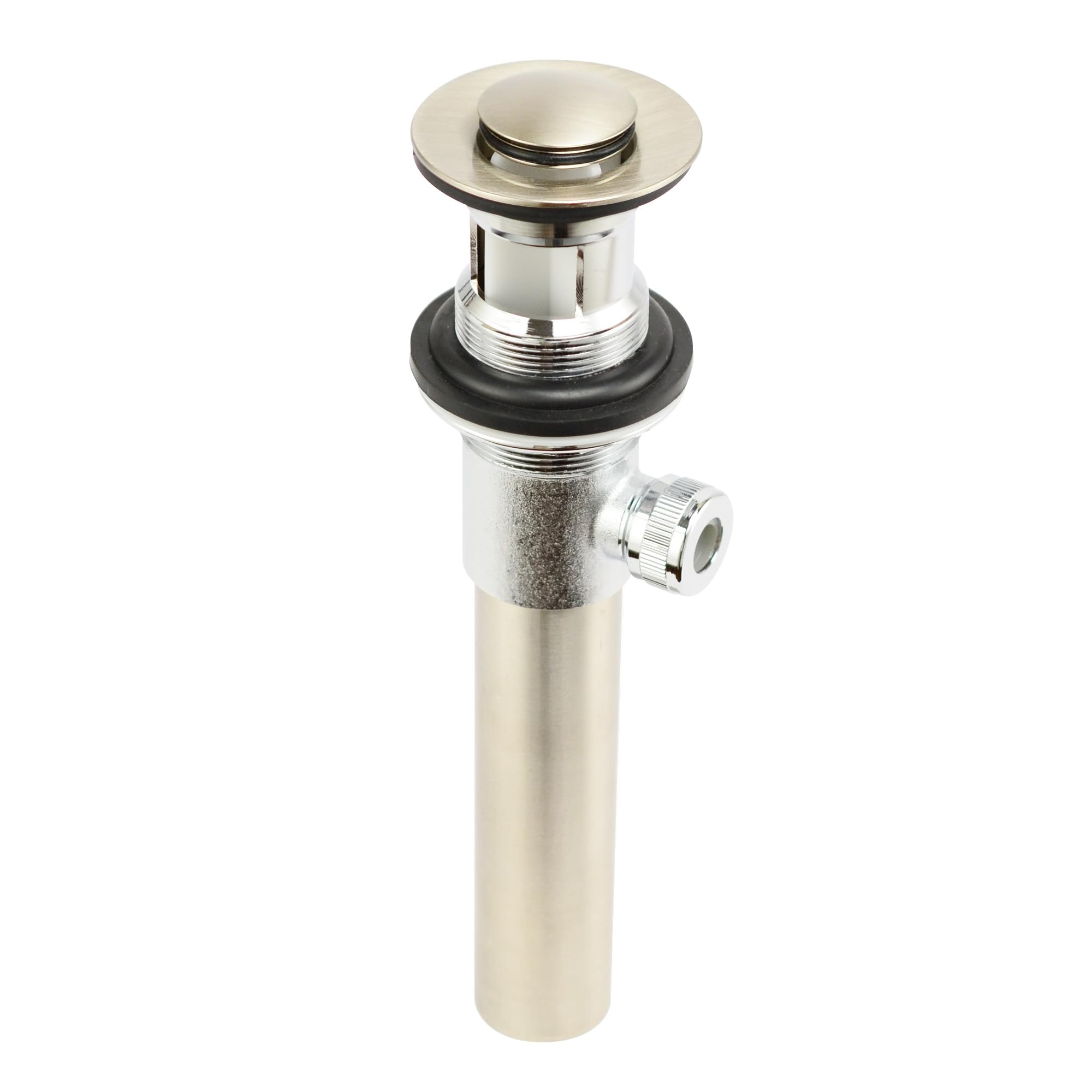 Purelux brushed nickel finish adds timeless bathroom style