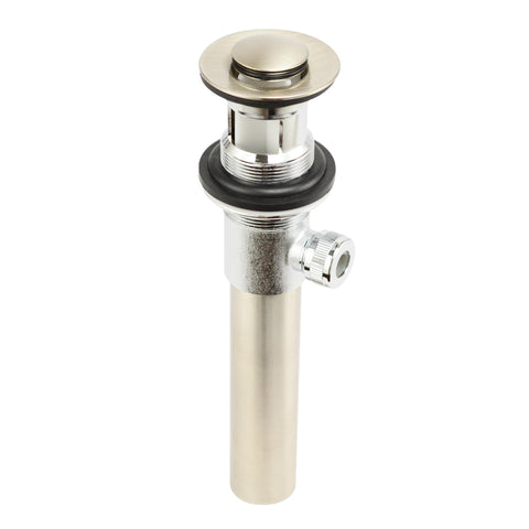 Purelux brushed nickel finish adds timeless bathroom style