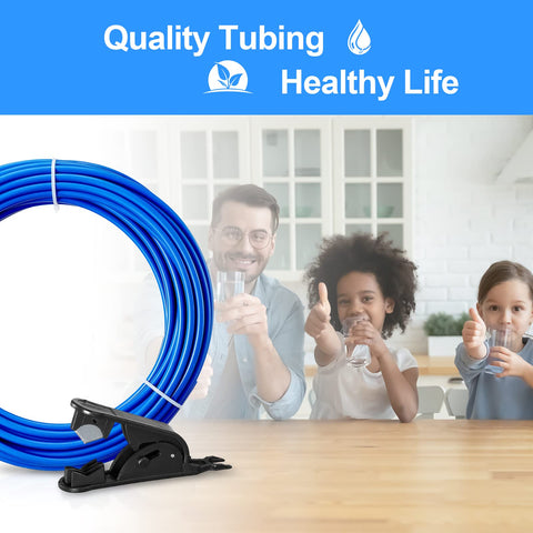 PURENAT versatile tubing for RO systems, fridge, ice maker, and beverage dispensers.