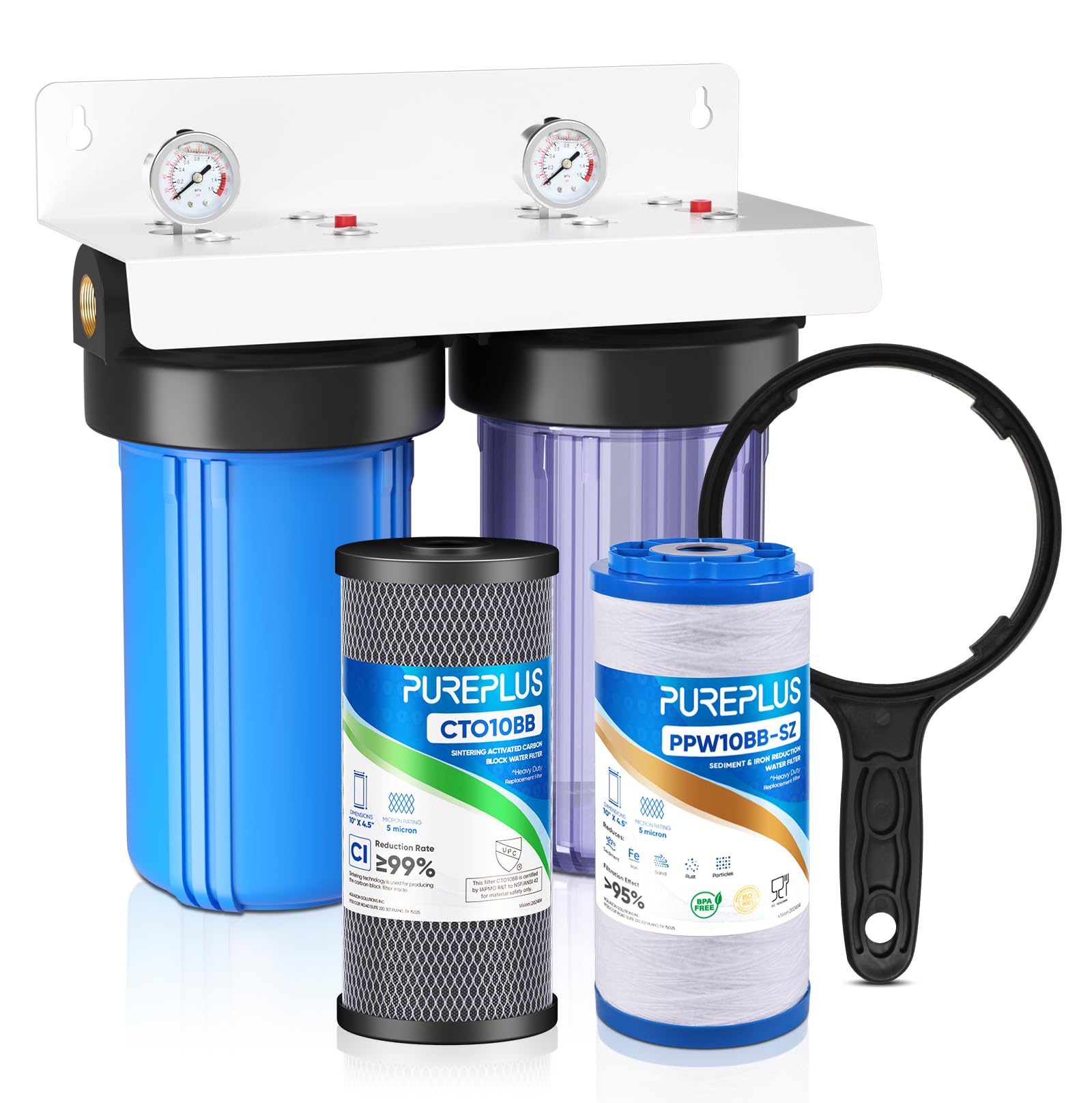 PUREPLUS 2-Stage system unit for clean water at every tap.