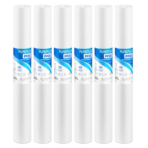 PurePlus 5-micron sediment filter front view for whole-house filtration