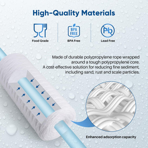 PUREPLUS high-capacity cartridge filters up to 30,000 gallons.