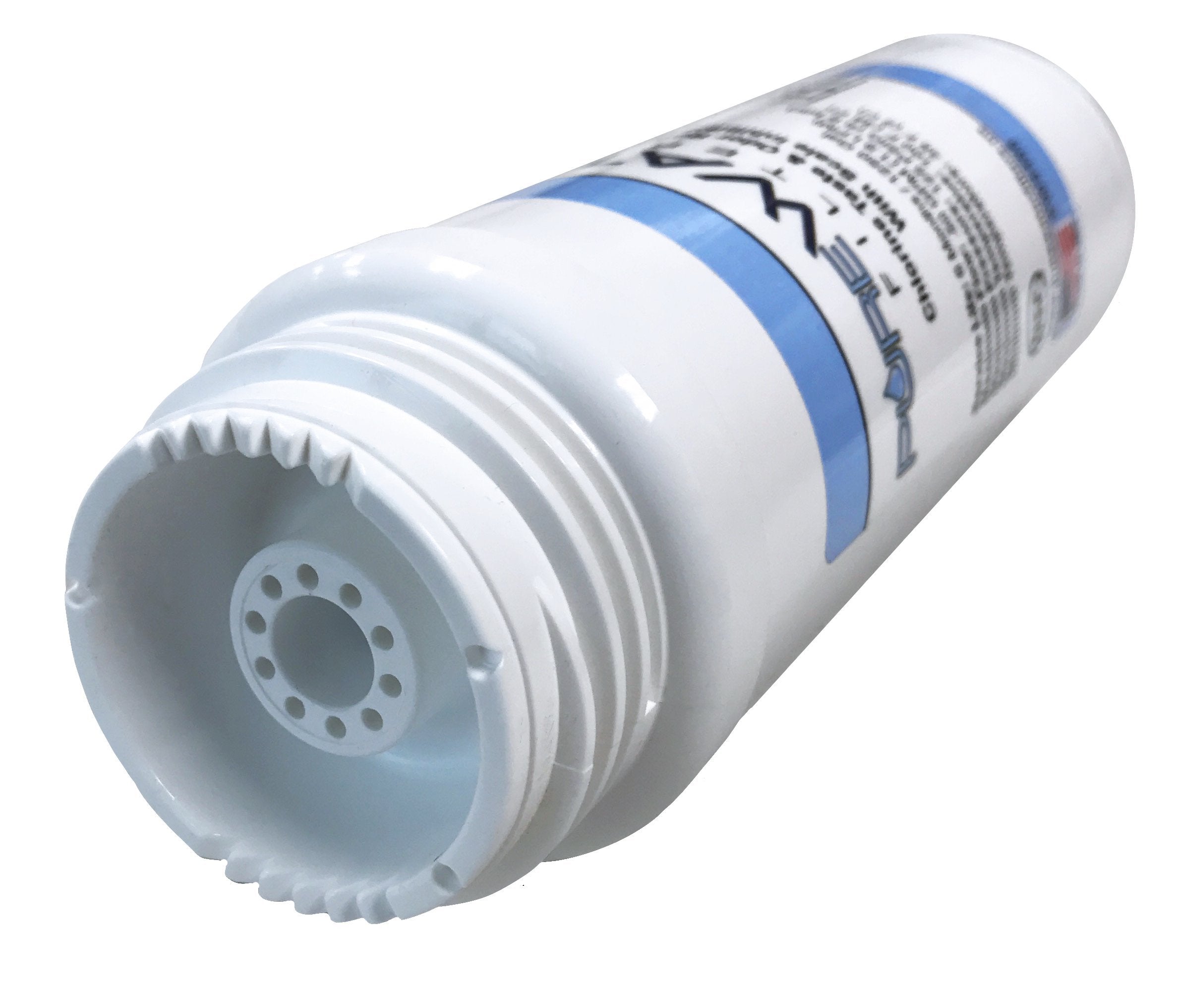 PureWater Filters GAC media close-up showing chlorine and taste/odor reduction.
