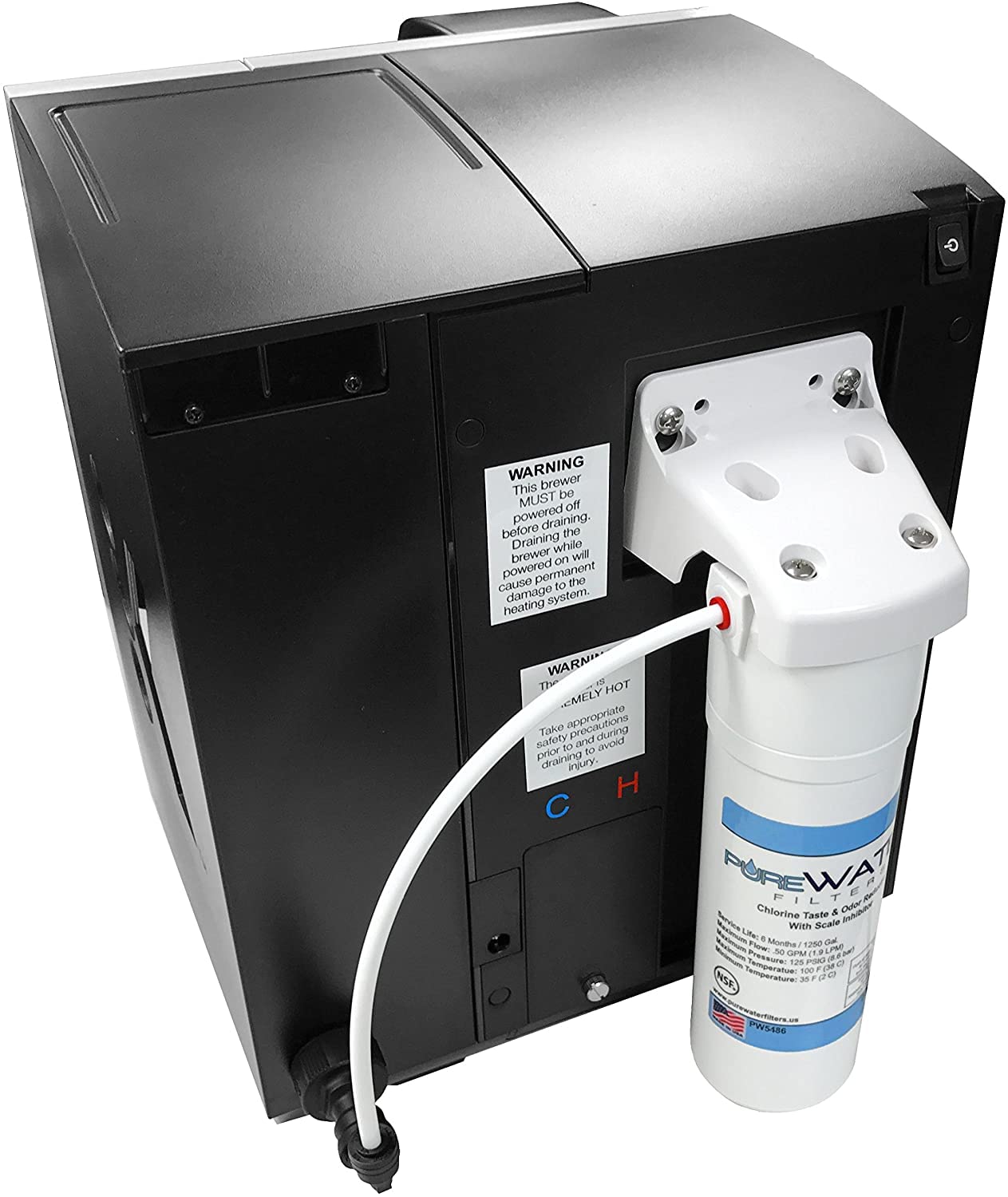 PureWater Filters Keurig K2500 filter kit supports reliable, clean water and machine longevity.