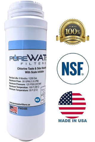 PureWater Filters made in USA packaging highlights quality and reliability.
