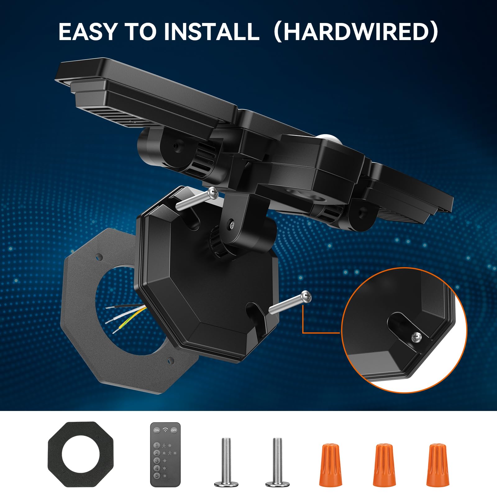 Long-lasting PURICH light with 60,000+ hours lifespan for year-round use