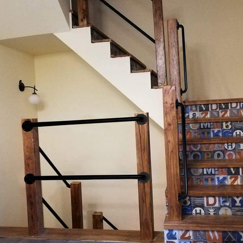 Purife deck railing doubles as a safety grab bar on decks