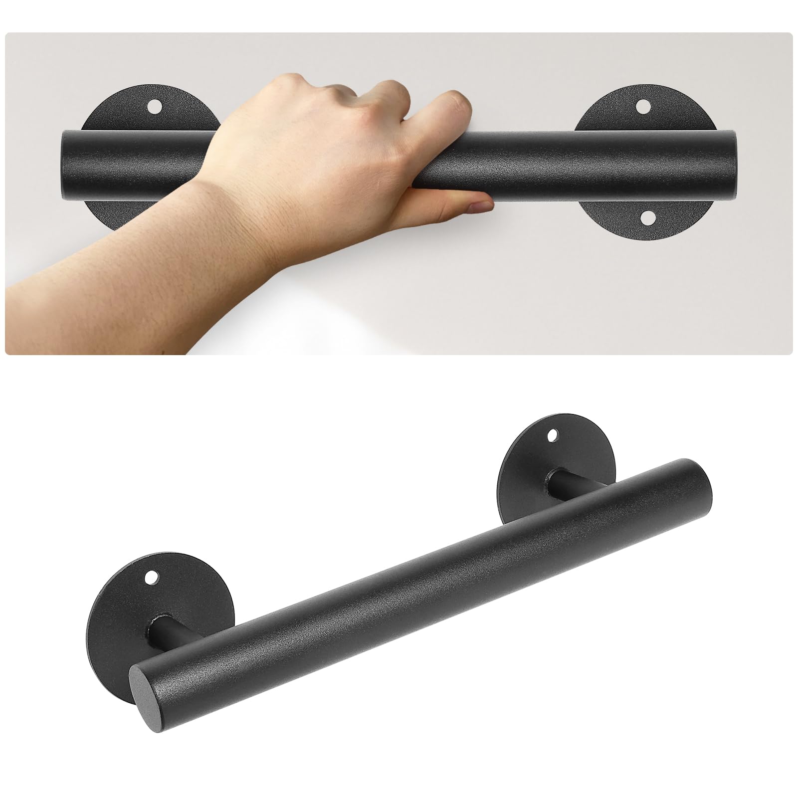 Purife heavy-duty steel rail with easy installation for fast setup.