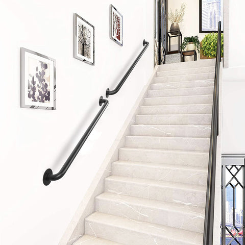 Indoor stair installation by Purife demonstrating quick setup and clean appearance