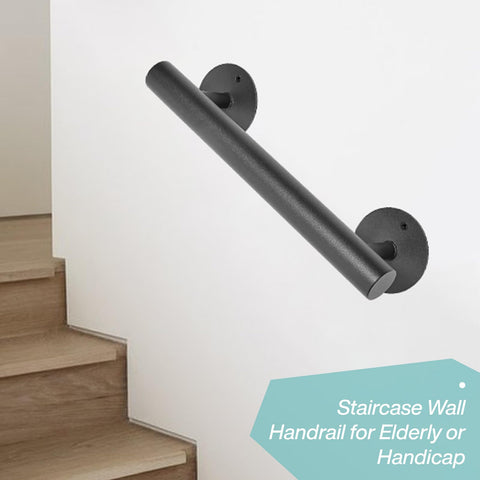 Purife railing shown for safe grip suitable for seniors or caregivers.