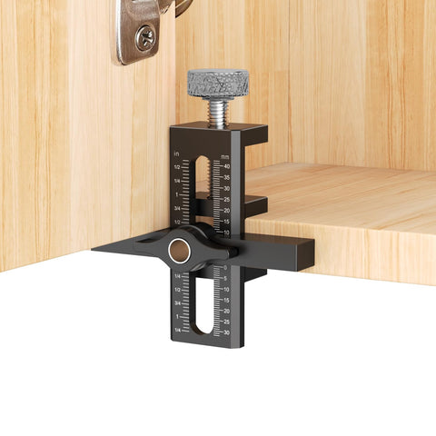 Puriwood cabinet door jig demonstrates fast setup for precise installations