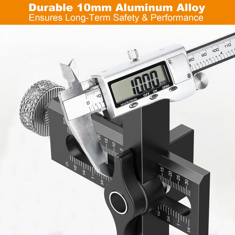 Puriwood durable aluminum jig provides lasting stability during mounting
