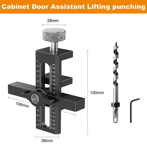 Puriwood full-overlay door install with effortless positioning and reduced measuring