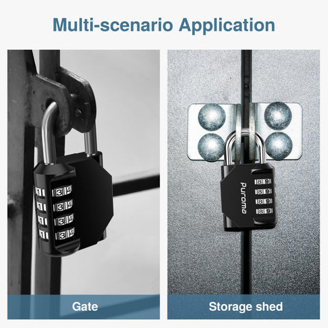 Puroma gate and fence security solution for reliable outdoor storage.