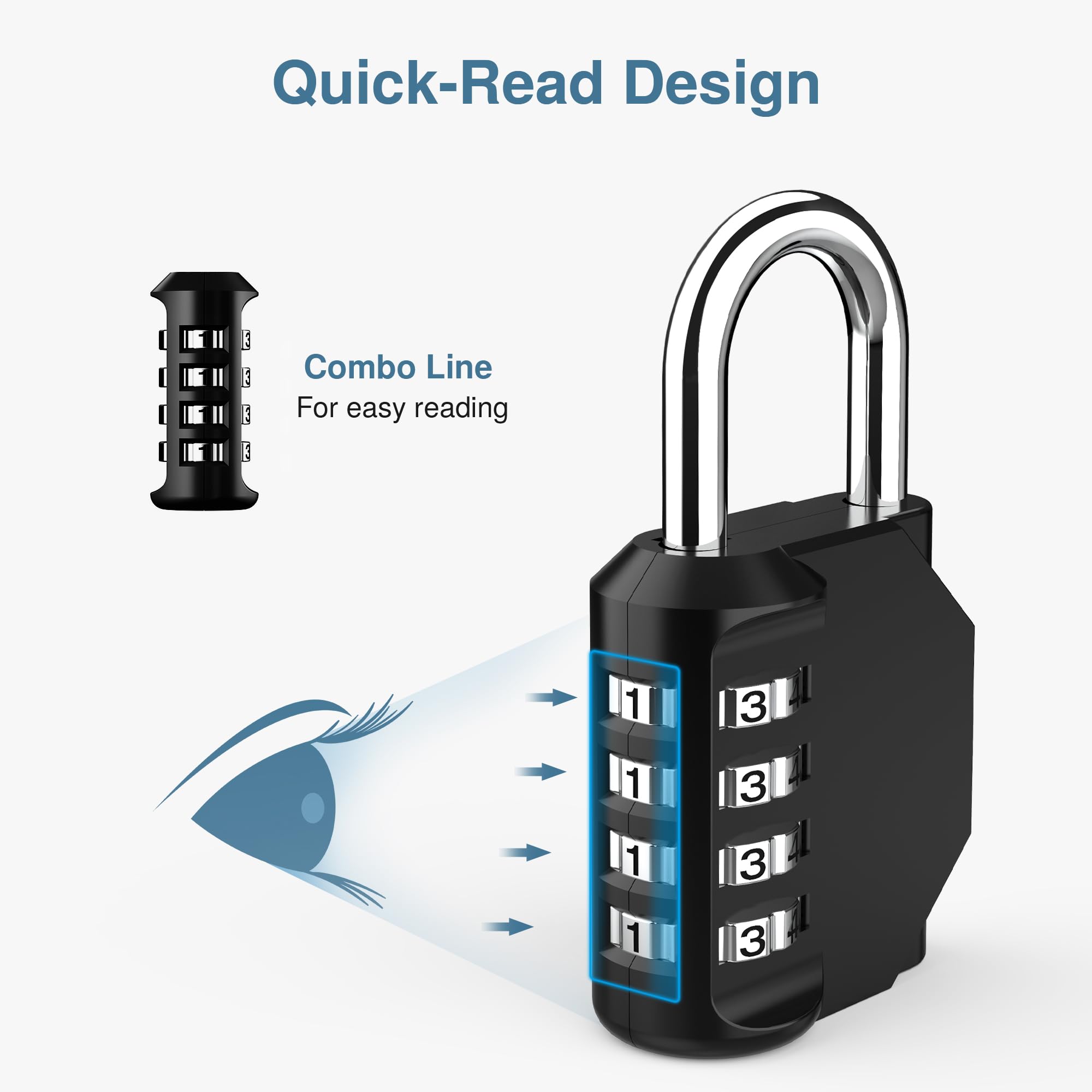 Puroma zinc alloy durable padlock demonstrating rust resistance and longevity.