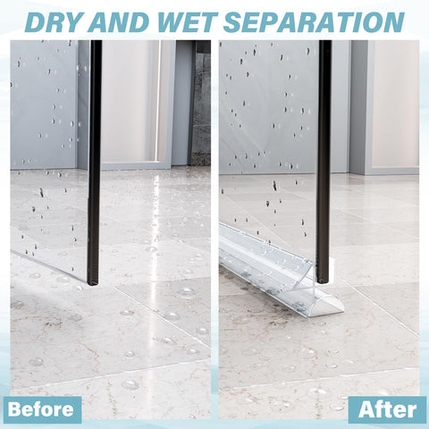 Pushglossy frameless glass door application; ideal for bathrooms, homes, and offices