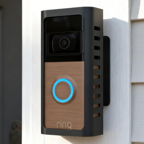 PUUUCI anti-theft doorbell mount bracket secures your Ring doorbell.