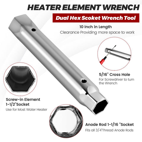 Puxyblue EWH-03 copper heating element for fast heating