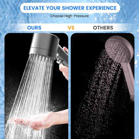PWERAN 18-layer filtration system removes chlorine and impurities from water.