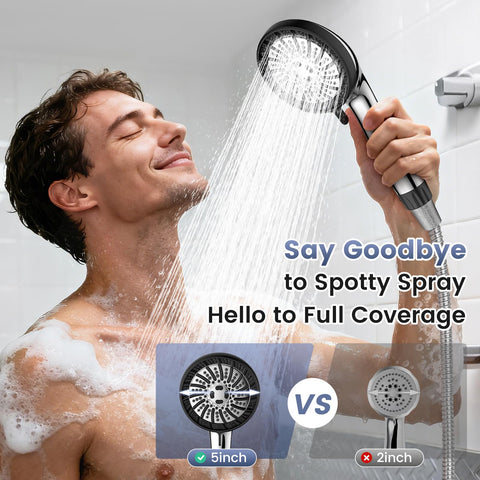 PWERAN filtered shower beads filter beads soften water over time