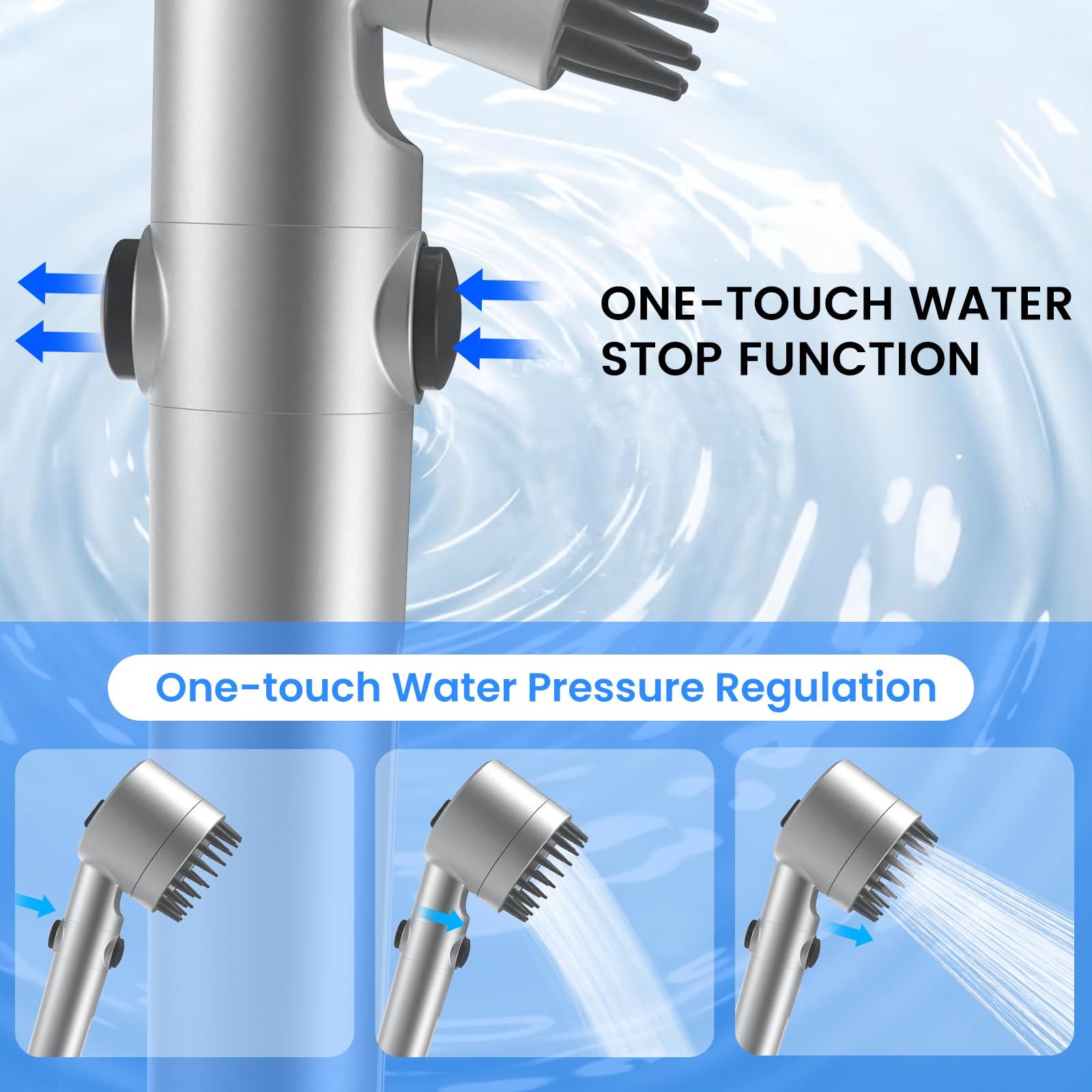 PWERAN pressure-adjustment feature tailors flow to preference