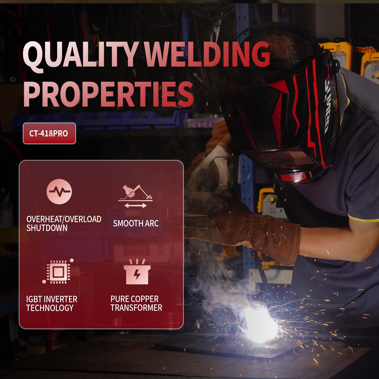 PUWU compact portable welder ideal for on-site repairs