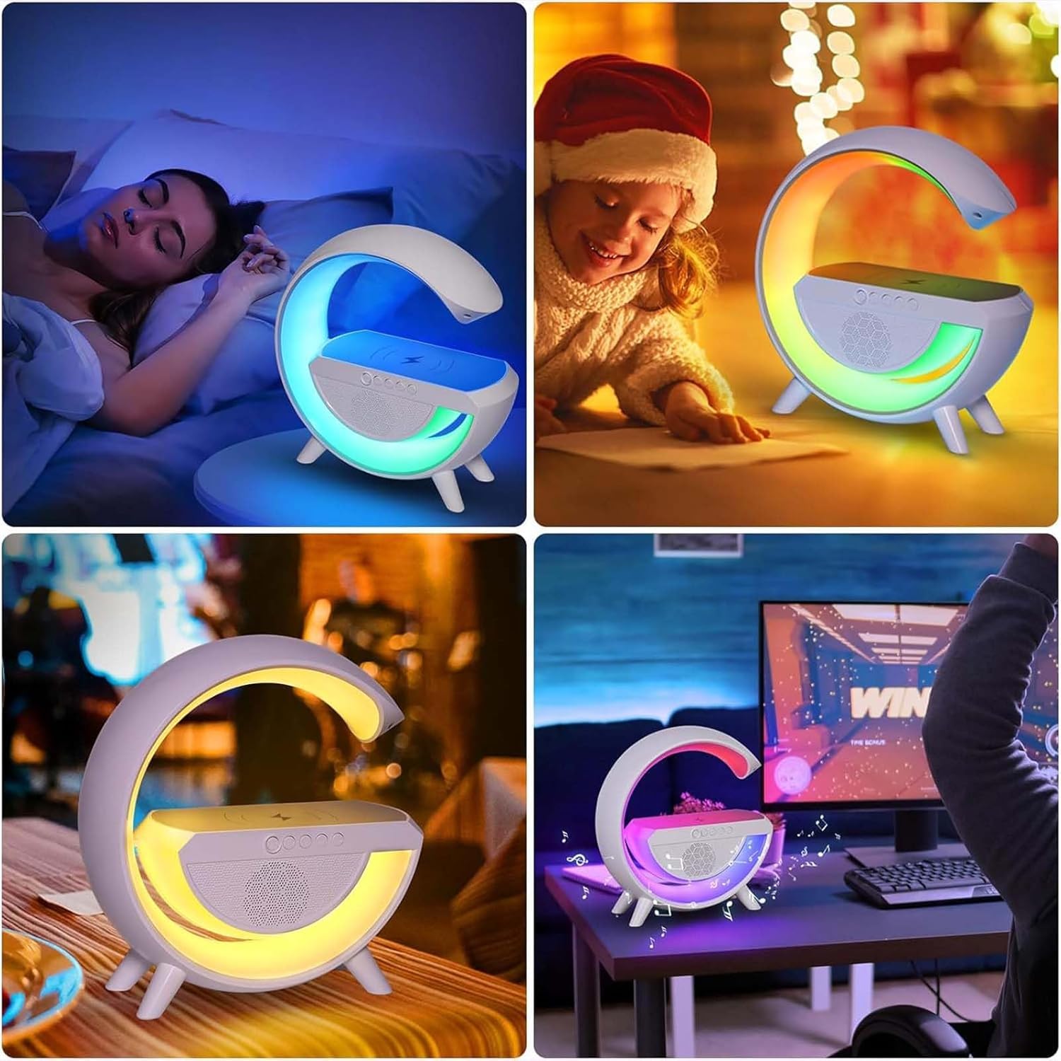 Pxujoqecg table lamp warm reading light on desk