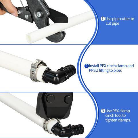PXZBLG Pipe Cutter for precise cuts on plastic tubes