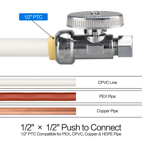 PXZBLG valve ABS handle provides quick, tactile shutoff