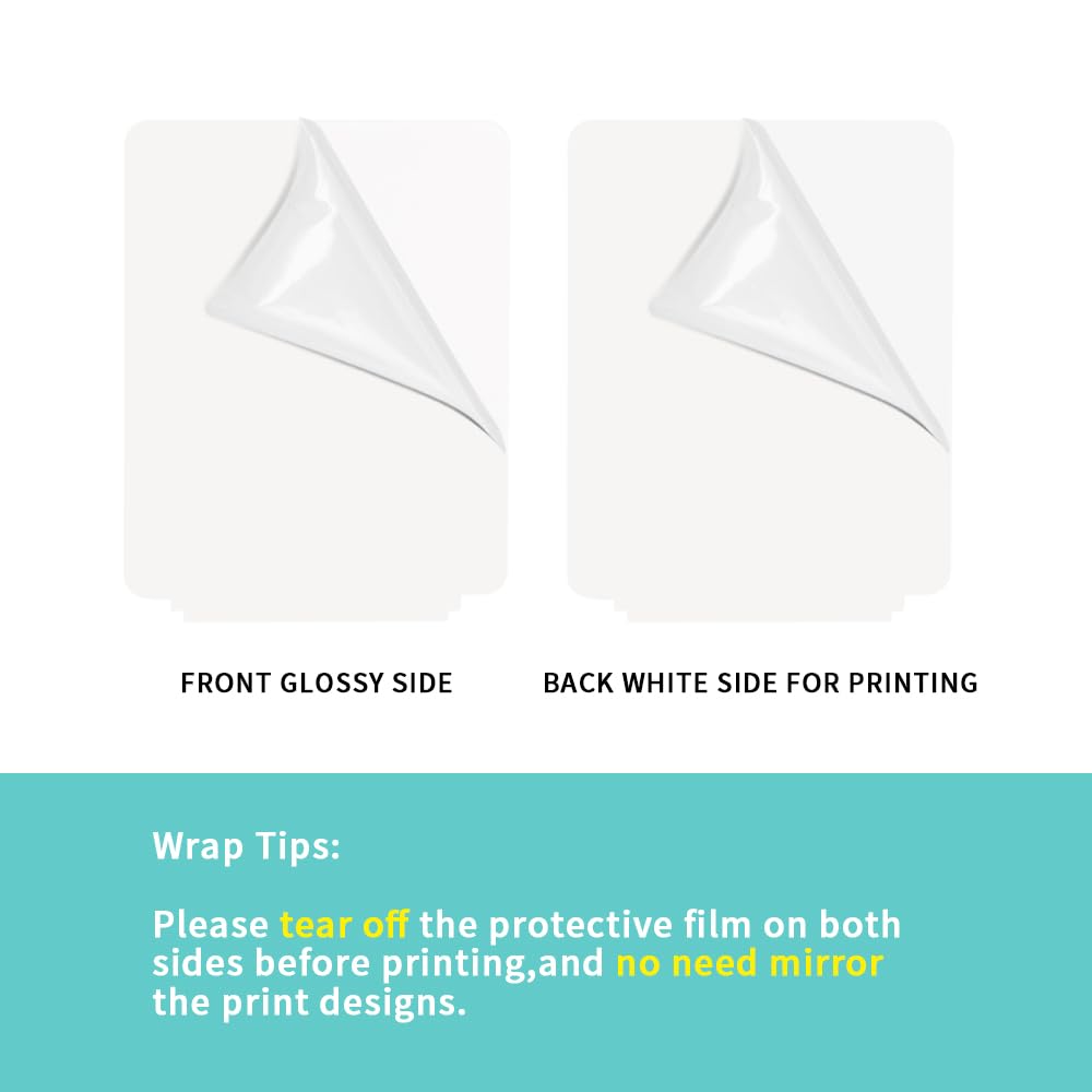 PYD Life printable white surface designed for vibrant sublimation designs