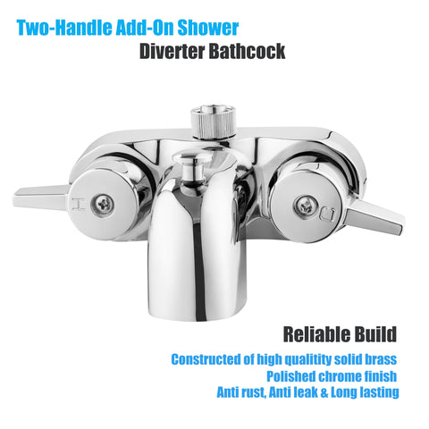 Pyhomestrim clawfoot tub faucet assembly complements traditional bathrooms