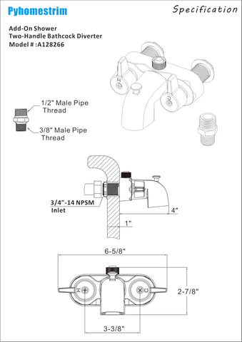 Pyhomestrim installation kit included simplifies quick tool-free setup