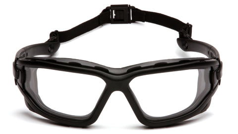 Pyramex I-Force side view showing adjustable strap for secure fit.