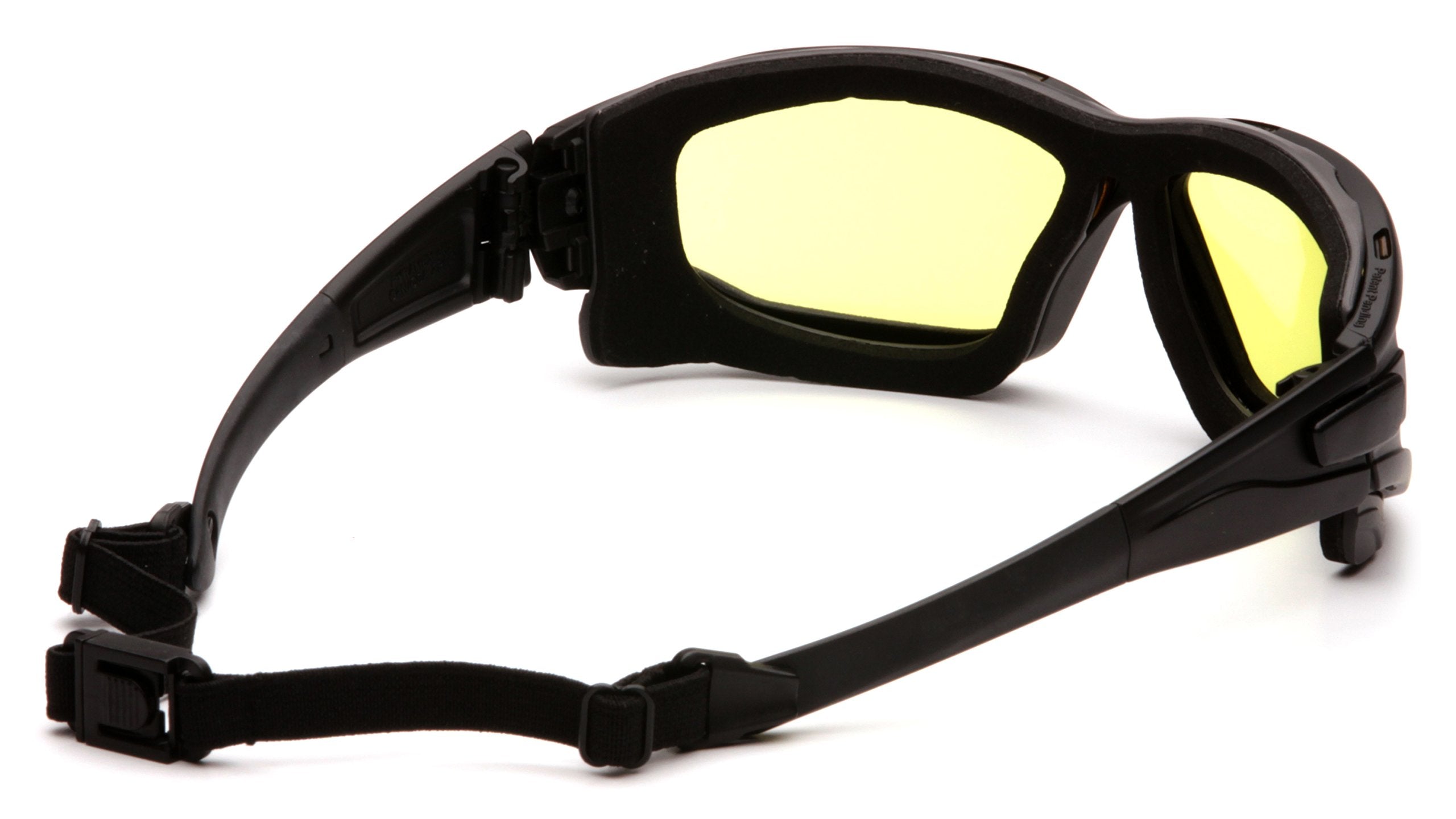 Pyramex I-Force Sporty vented foam carriage adds breathable comfort.