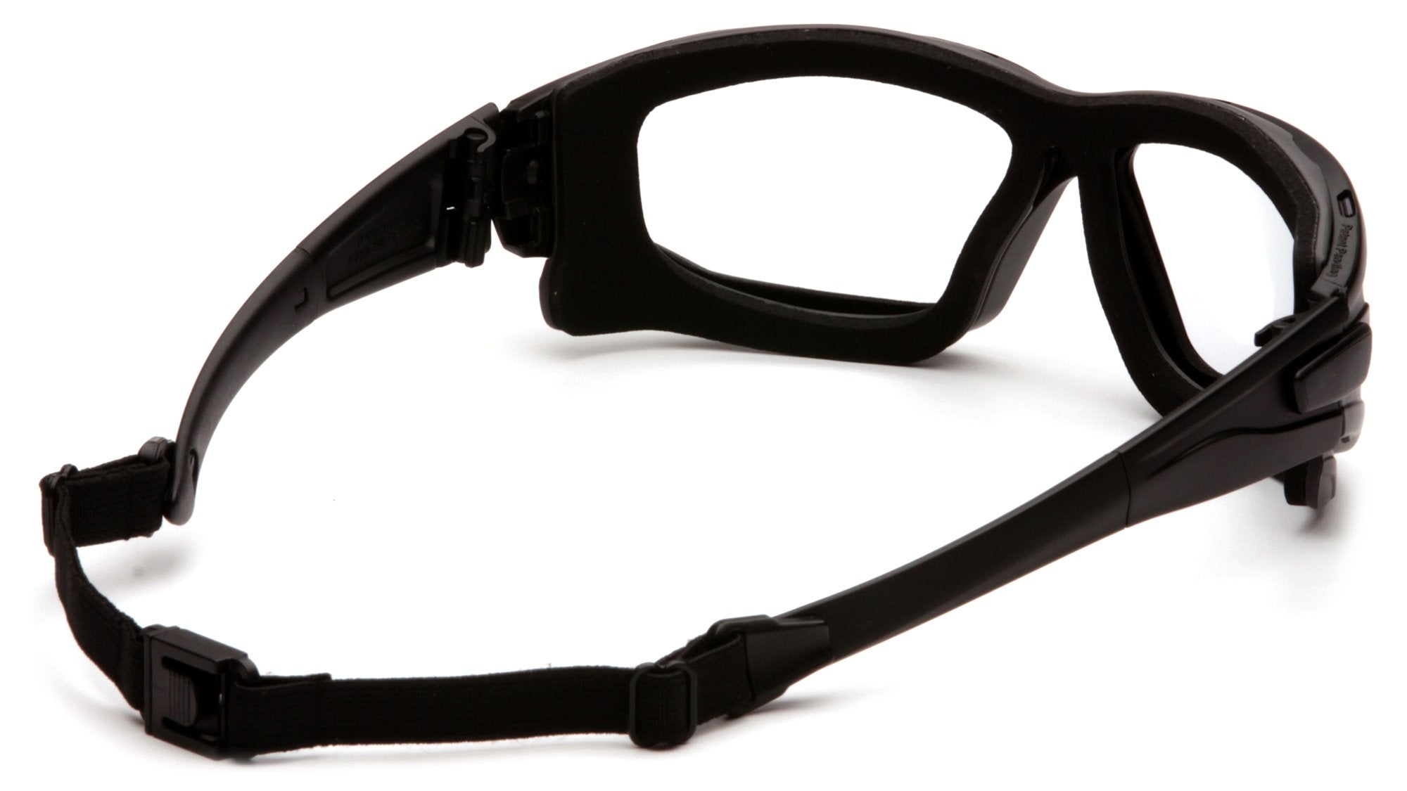 Pyramex I-Force quick-release temples for easy adjustments.