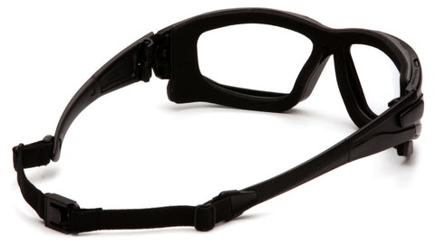 Pyramex I-Force quick-release temples for easy adjustments.