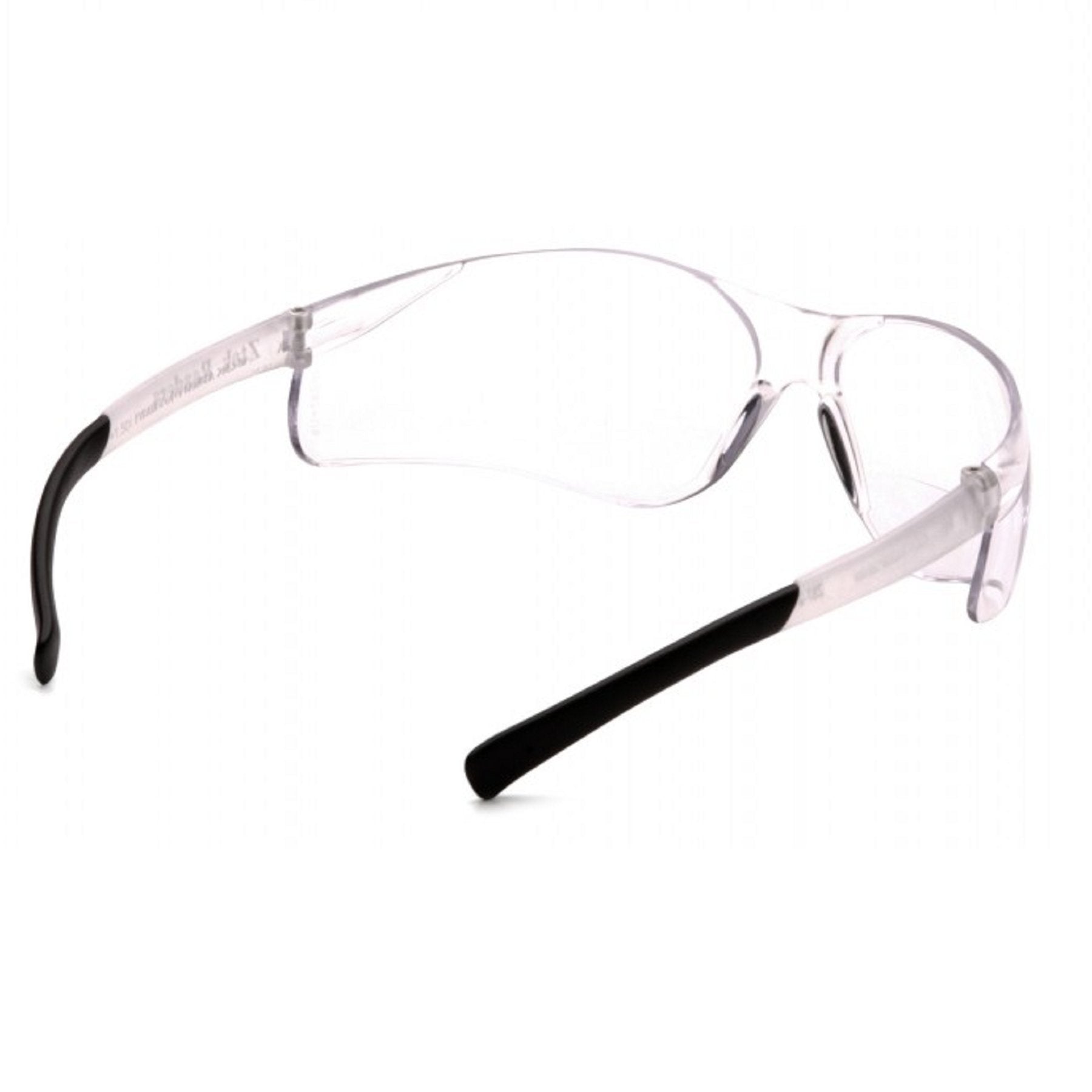 Pyramex Ztek bifocal reader frames in rubber for a secure, comfortable fit.