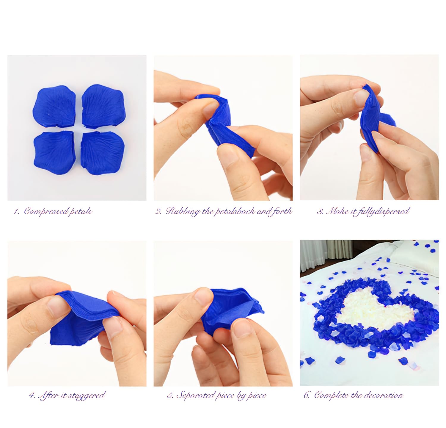 Pyrrhiax reusable non-woven rose petals offer repeated festive charm.