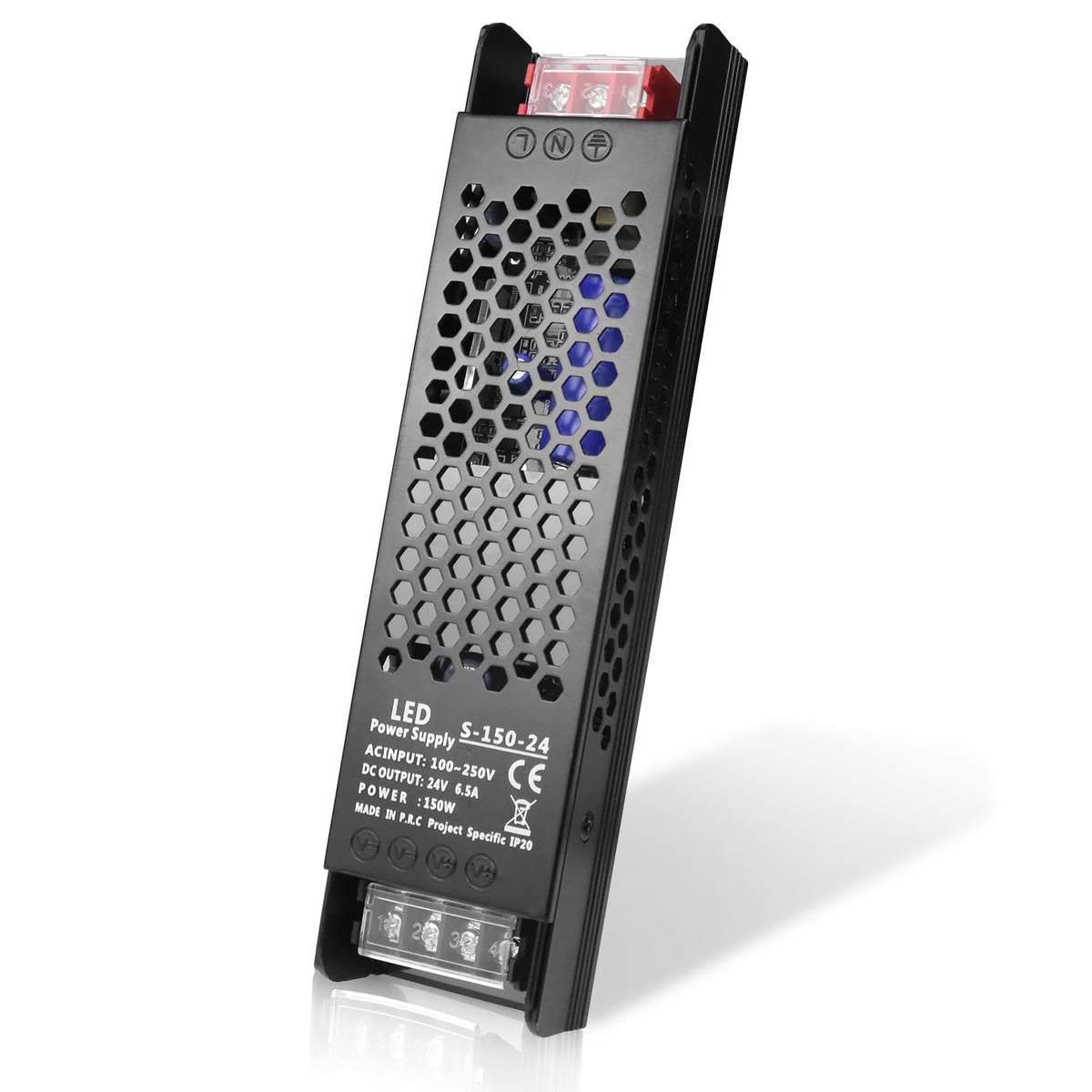 PZETCEIR LED driver 24V 150W compact under-cabinet use.