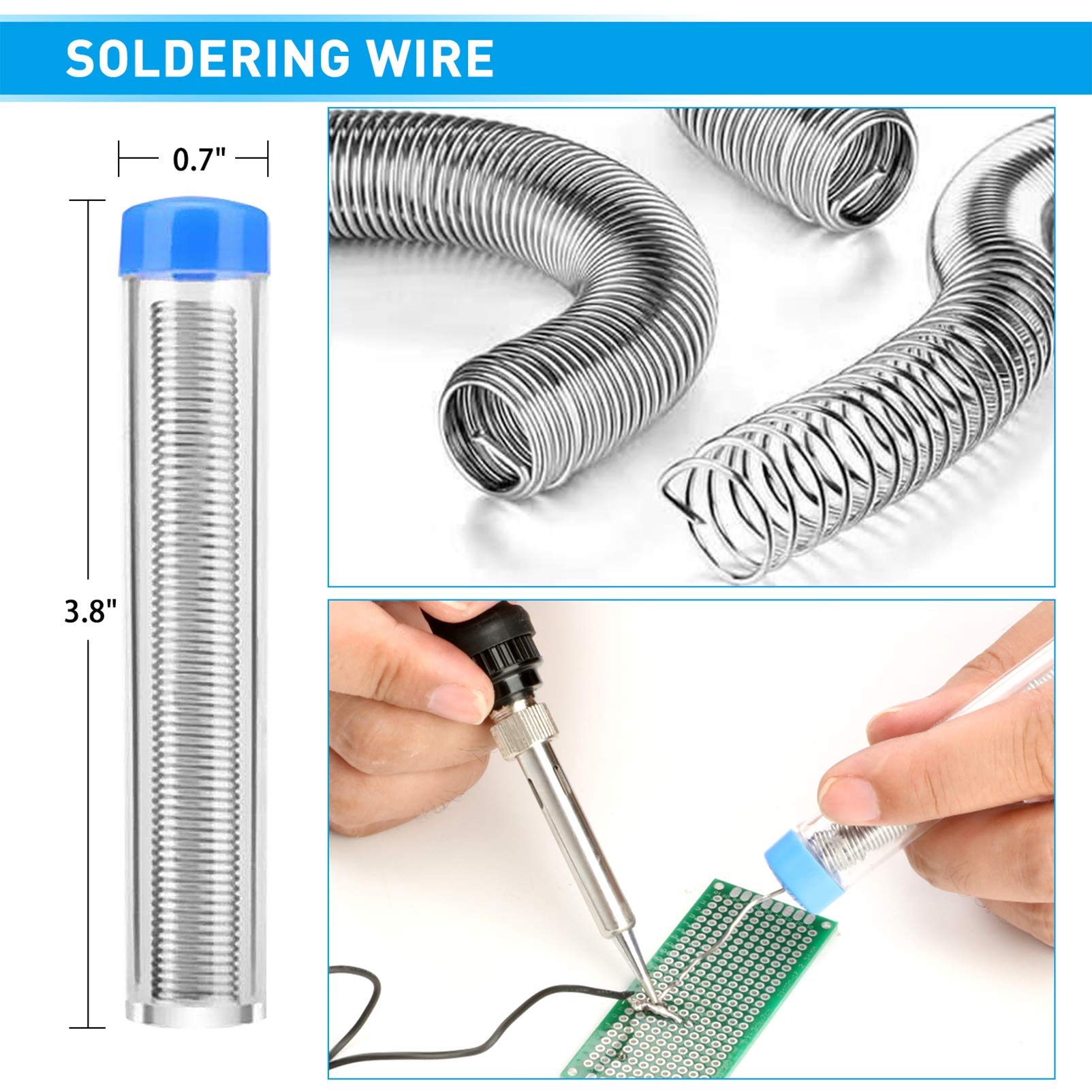 Q-MING anti-static tweezers reduce static risk during assembly.