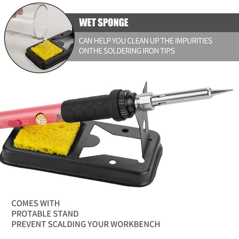 Q-MING included solder wire and flux paste supports immediate use in projects