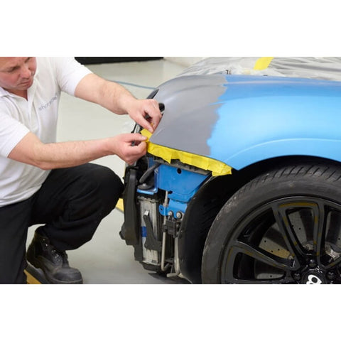 Q1 case of 48 rolls packaging for auto refinishing projects
